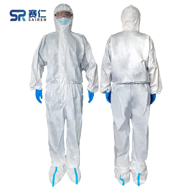 赛仁 一次性医用隔离衣 连身式防护衣 防护服